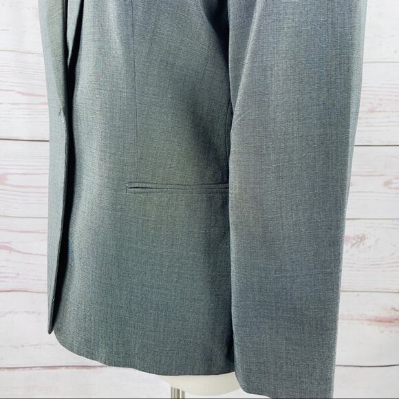Calvin Klein blazer crosshatch pattern size 10 - Picture 7 of 14